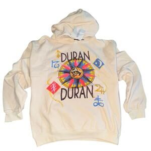 DAYDREAMER Duran Duran 1984 US Tour Hooded Sweatshirt Size Large New w/ Tag